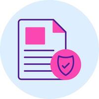 Approved Document Vector Icon