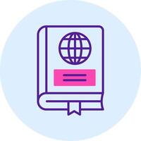 Geography Book Vector Icon