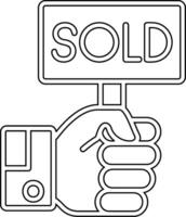 Sold Vector Icon