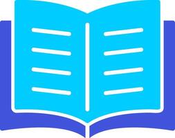 Open Book Vector Icon