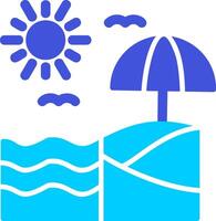 Beach Vector Icon