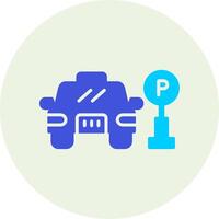 Parking Area Vector Icon