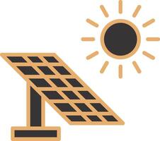 Solar Panel Vector Icon