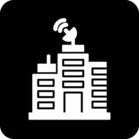 Building Network Vector Icon