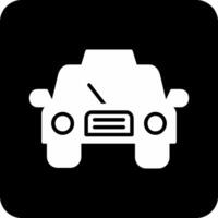 icono de vector de taxi