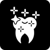 Shining Tooth Vector Icon