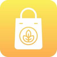 Eco Bag Vector Icon