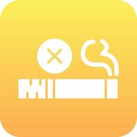 No Tobacco Day Vector Icon