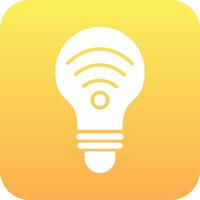 Smart Bulb Vector Icon