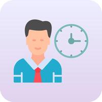 Work Time Vector Icon