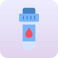 icono de vector de prueba de sangre