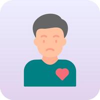 Volunteer Man Vector Icon