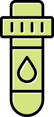 Blood Test Vector Icon