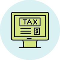 Tax Vector Icon