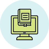 Online Library Vector Icon