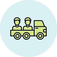 Pickup Truck Vector Icon