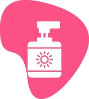 Sunblock Vector Icon
