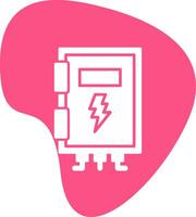 High Voltage Box Vector Icon