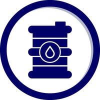 Oil Barrel Vector Icon