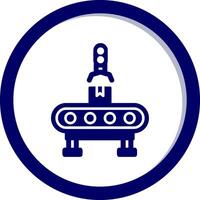 Factory Machine Vector Icon