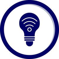 Smart Bulb Vector Icon