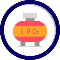 Liquefied Petroleum Gas Vector Icon