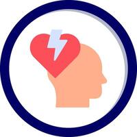 Broken Heart Vector Icon