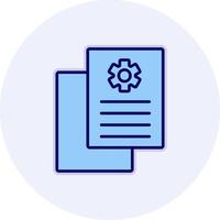 Working Report Vector Icon