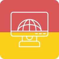 icono de vector de noticias globales