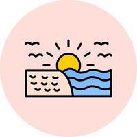 Sunrise Vector Icon