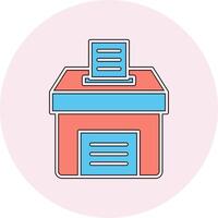 Voting Box Vector Icon