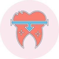 dental vector icono
