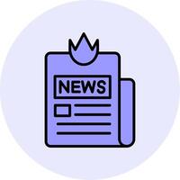 Breaking News Vector Icon