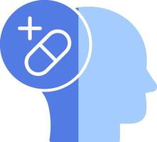 icono de vector de salud mental