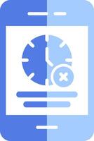 No Time Vector Icon