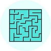 Maze Vector Icon