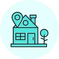 Home Location Vector Icon