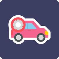 Car Setting Vector Icon