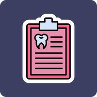 Medical Report Vector Icon