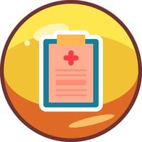 Medical Records Vector Icon