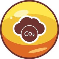 icono de vector de co2