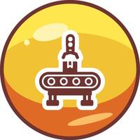 Factory Machine Vector Icon