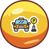 Parking Area Vector Icon