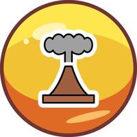 Volcano Vector Icon