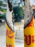 Incense candles, Hong Kong photo