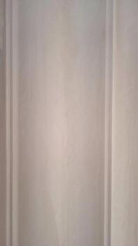 White Patterns on the ceiling gypsum sheets photo