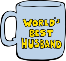 taza del mejor marido del mundo png