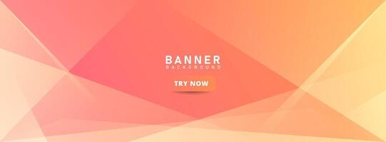 Banner background,minimalist, gradient, orange , slash effect, abstract background.Vector , eps 10 vector