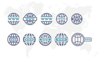 Www Icon Website Free vector icons