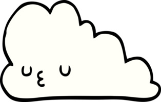 cute cartoon cloud png